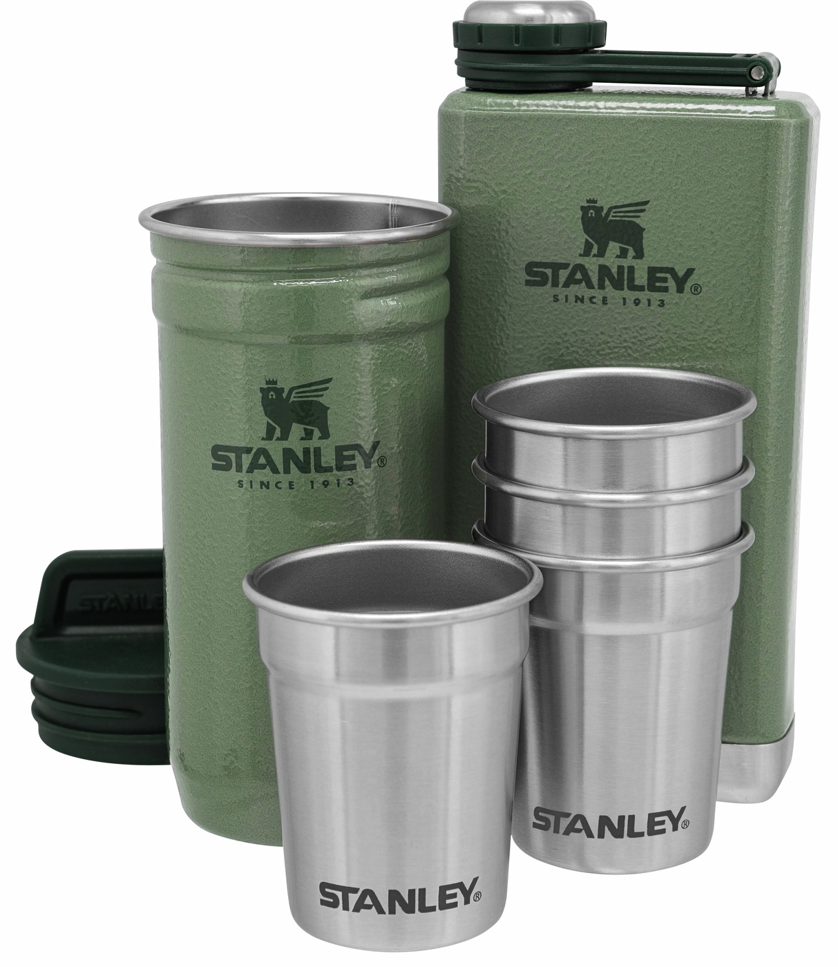 STANLEY DRAMMEGLASS SETT + FLASKE